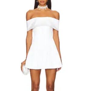 Lovers and Friends Eloise mini white dress